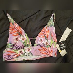 Salt + Cove Floral Bikini Top